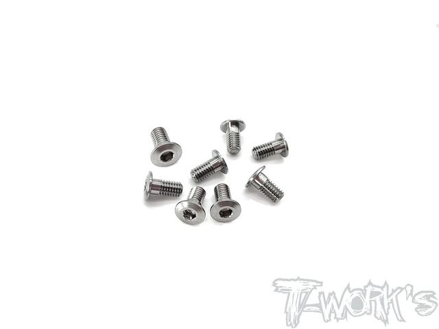 3mm x 6mm Titanium Hex. Socket Head Low Profile Ha