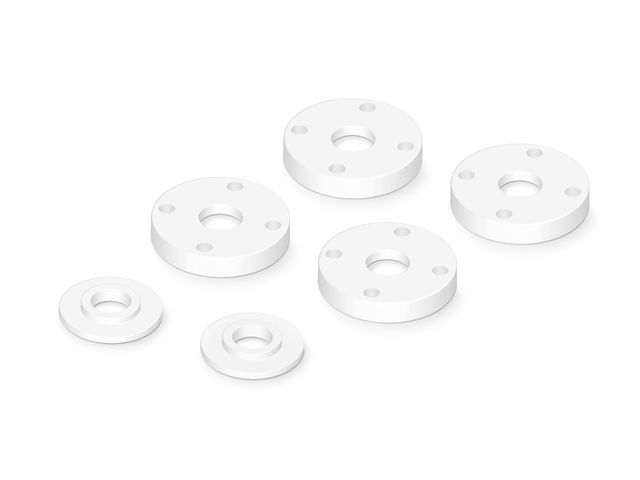 XLP KUNSTSTOFF Dämpferkolben 4-LOCH 1.1-1.2MM (2+2