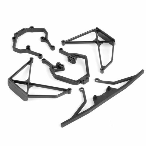 SCX Kunststoff Streben zu Front- und Heckschutz + Seitenschutz (2+1+2)

 XRAY 321202
