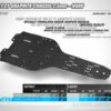 X1'21 Chassisplatte - 2.5MM CARBON - HART XRAY 371027 – Bild 2