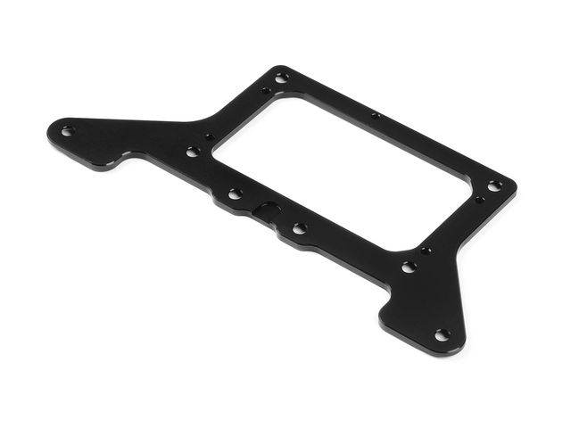 X12'23 untere Platte Hinterachse ALU 2MM