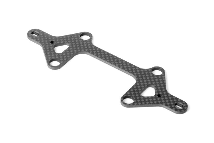 X12'21 Aufhängungsplatte vorne unten CARBON 2.5MM