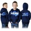 XRAY JUNIOR SWEATER HOODED mit Reissverschluss - BLAU (XXL) XRAY 395601XXL