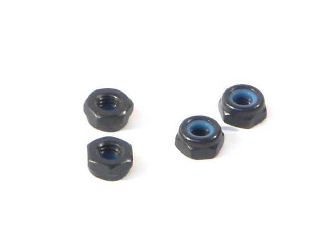 HPI RACING LOCK NUT M3 THIN TYPE (4Stk)