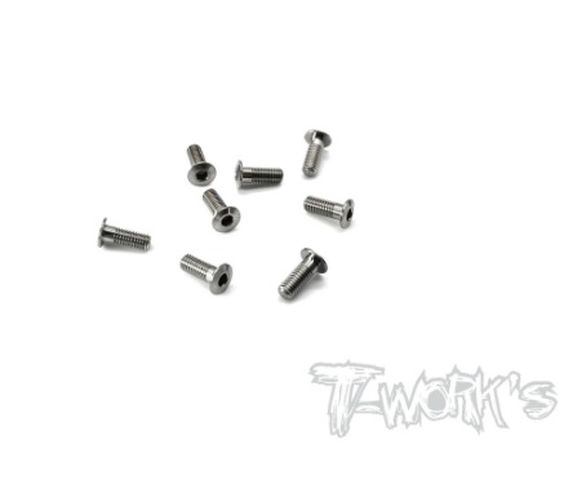 3mm x 8mm Hex. Socket Head Low Profile Half Thread