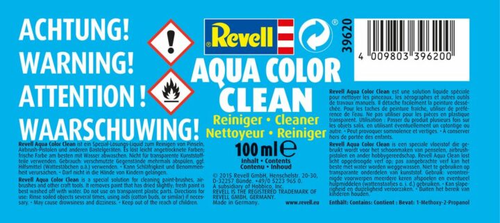 Revell Aqua Color Clean, 100ml 39620
