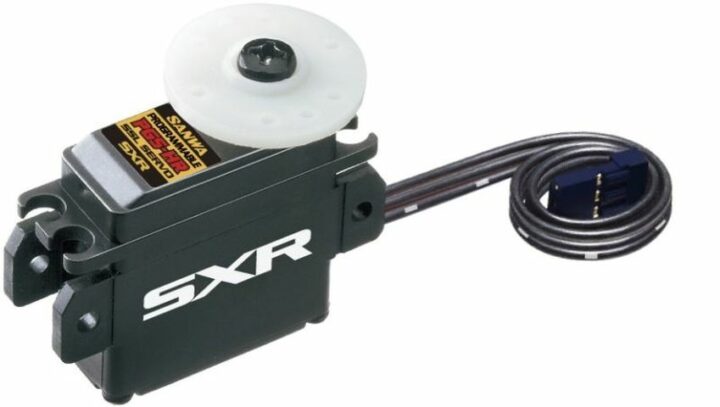 PGS-HR Mini Digital Servo 0,1sec/3,8kg (programmierbar) SANWA für 1/12 EP Onroad 3,7 - 6,0