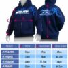 XRAY SWEATER HOODED mit Reissverschluss - BLAU (XL XRAY 395600XL – Bild 3