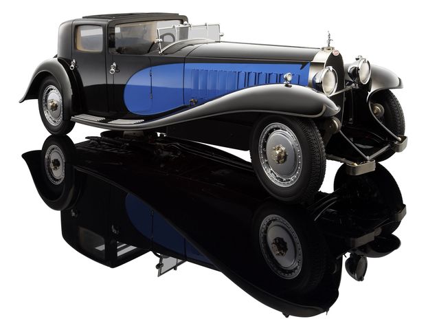 Bugatti Royale Coupé de ville 1/18 schwarz blau