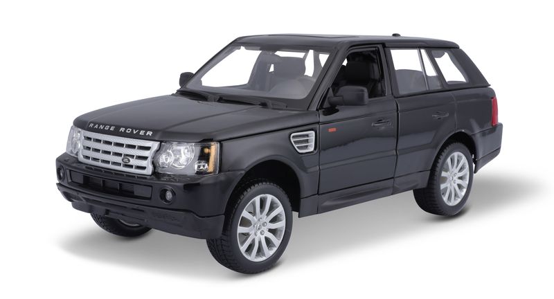 BURAGO Range Rover Sport SCHWARZ 1/18