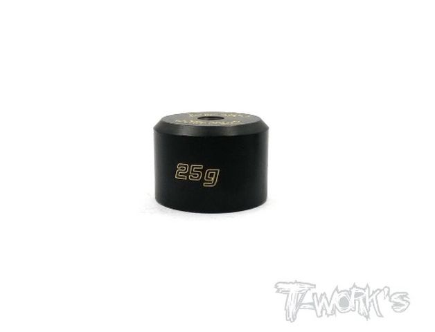 Anodized Precision Balancing Brass Weights 25g