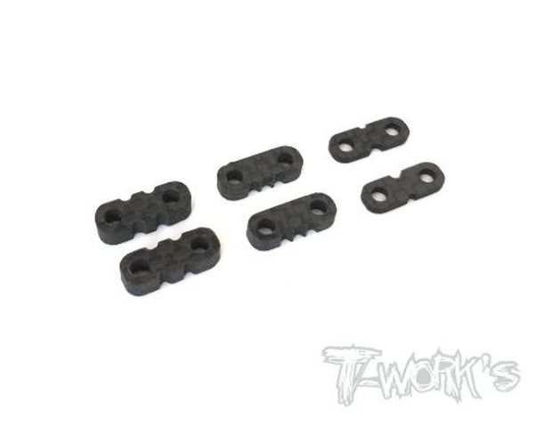 Graphite Servo Mount Spacer Set B( 1.5