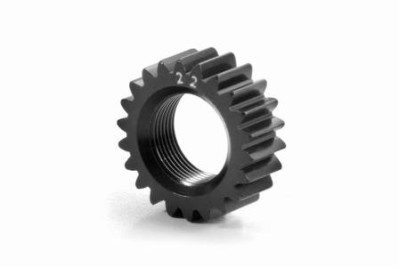 XCA ALU 7075 T6 HARD COATED 2.Gang Ritzel 22Z - GR