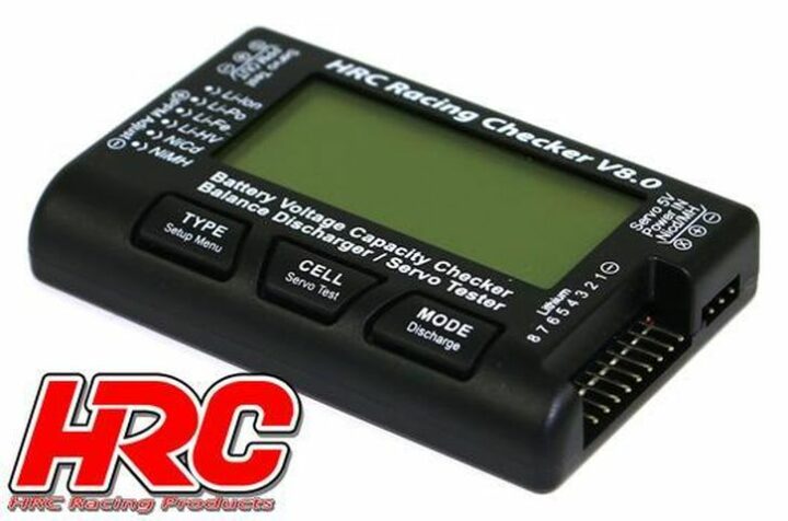 Battery Analyzer - 1~8S - Checker & Balancer mit prozentualer Spannungsanzeige – Bild 2