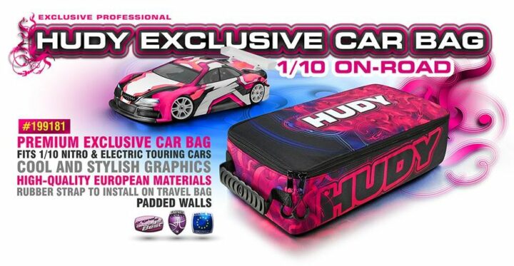 HUDY Auto Tasche 1/10 ON-ROAD - TOURING - PAN CAR HUDY 199181 – Bild 2