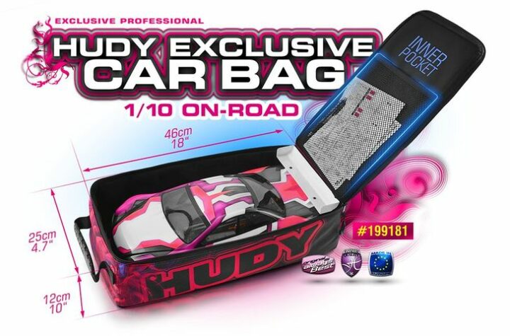 HUDY Auto Tasche 1/10 ON-ROAD - TOURING - PAN CAR HUDY 199181 – Bild 3