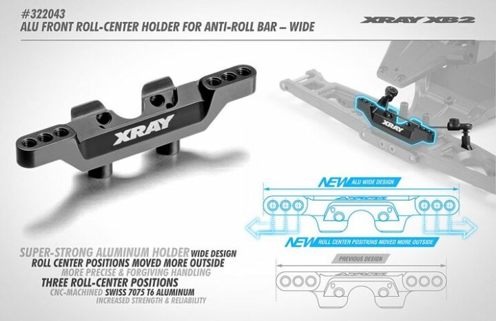 Rollzenterhalter vorne ALU für Stabilisator  - BREIT XRAY 322043 – Bild 2