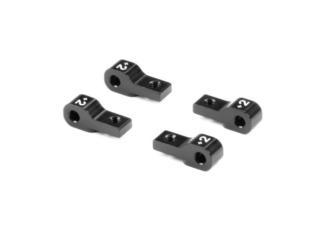 ALU Schwingenhalter 2-teilig vorne unten +2MM SCHW
