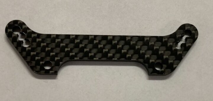 Stossdämpferbrücke vorne CARBON 2,5MM - KURZ