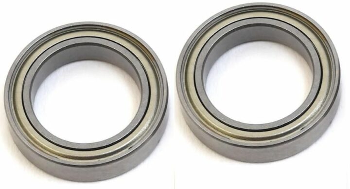 Kugellager Low Friction (10x15x4) mit Metalldeckel geölt (2Stk.)
