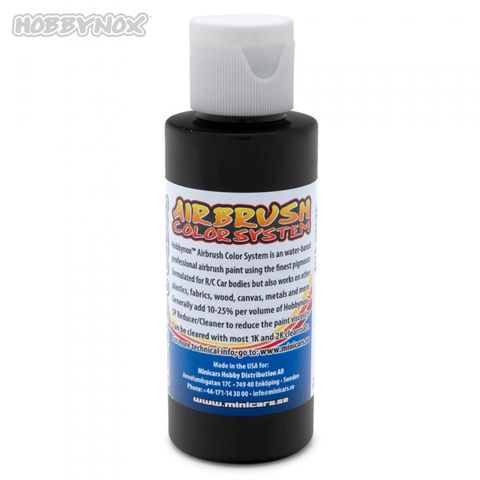 Hobbynox AIRBRUSH Farbe SOLID BLACK 60ML