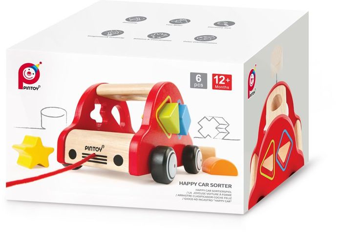 Pintoy Happy Car Sorter