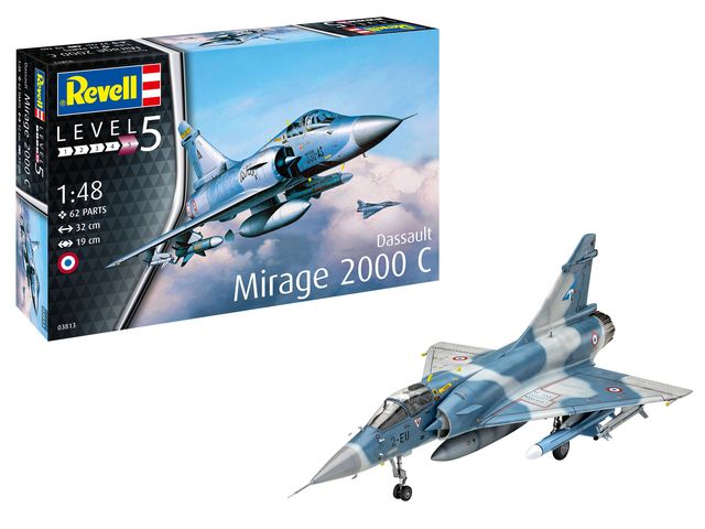 REVELL03813 Dassault Mirage 2000C