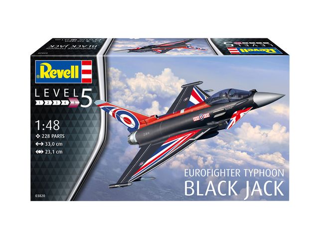 REVELL03820 Eurofighter Typhoon Black Jack