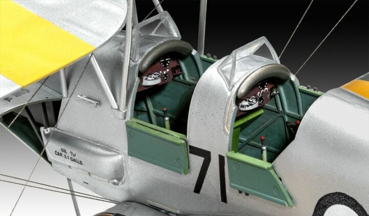 REVELL03827 D.H. 82A Tiger Moth – Bild 4