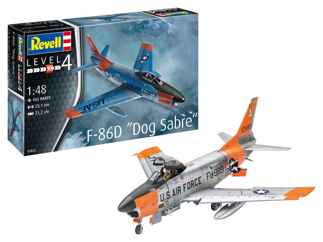 REVELL03832 F-86D Dog Sabre