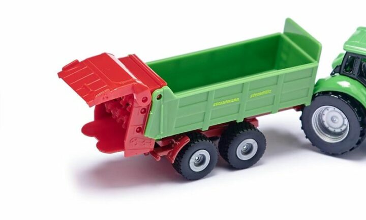 Traktor mit Universalstreuer – Bild 2