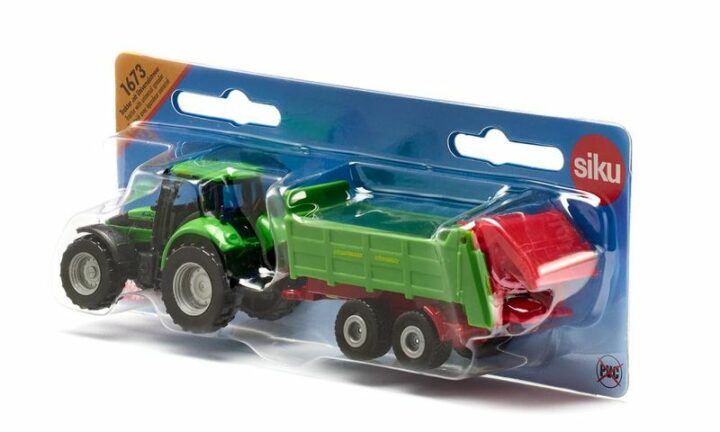 Traktor mit Universalstreuer – Bild 4