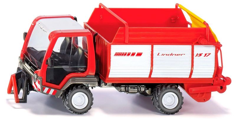 Lindner Unitrac mit Ladewagen