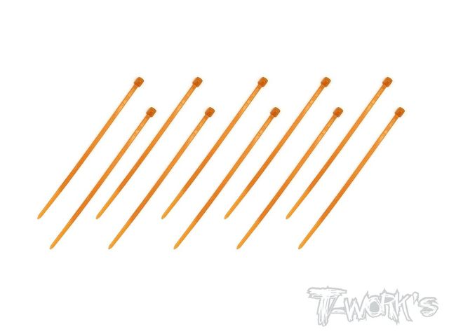 Kabelbinder 3x100mm orange (10) TWORKS TA-091O