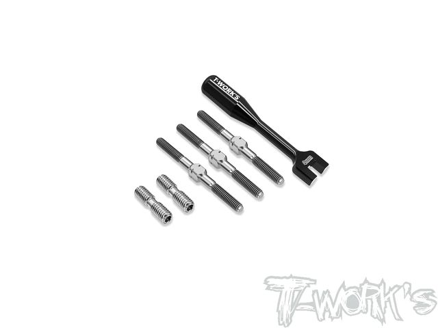 64 Titanium Turnbuckle Set( For Xray X1'24 )