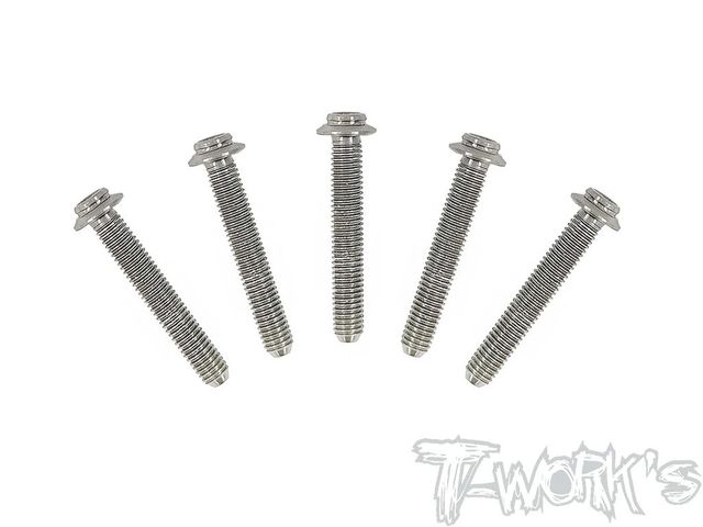 64 Titanium 3x18mm Hex. Socket UFO Head Left Threa