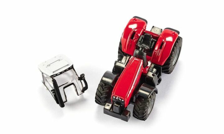 Massey Ferguson Traktor mit Anhänger – Bild 2
