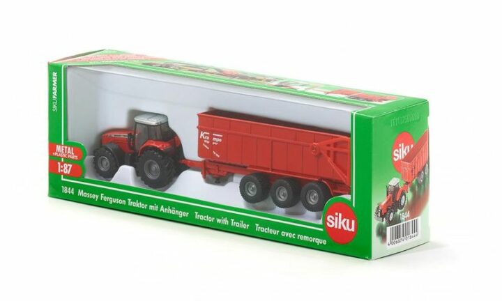 Massey Ferguson Traktor mit Anhänger – Bild 4