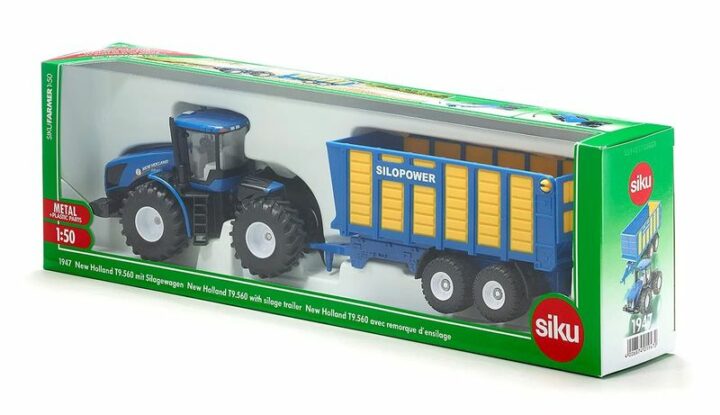 Traktor mit Silagewagen – Bild 4