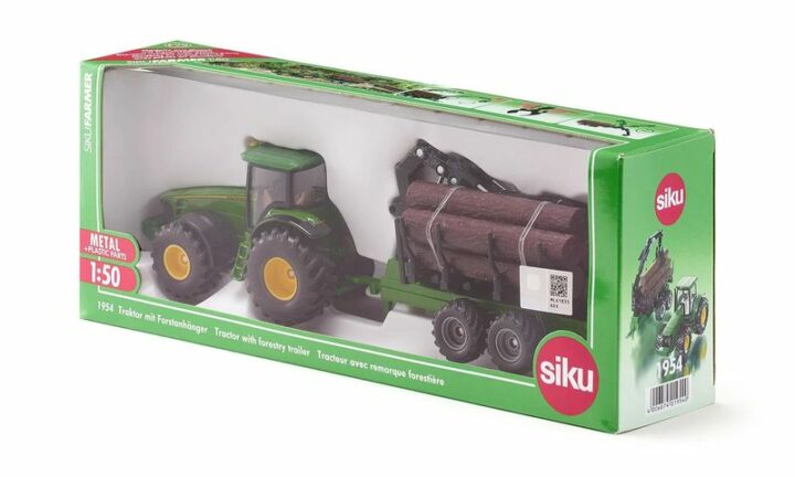 Traktor mit Forstanhänger – Bild 4