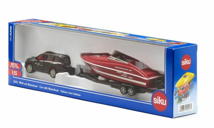 PKW mit Motorboot – Bild 4