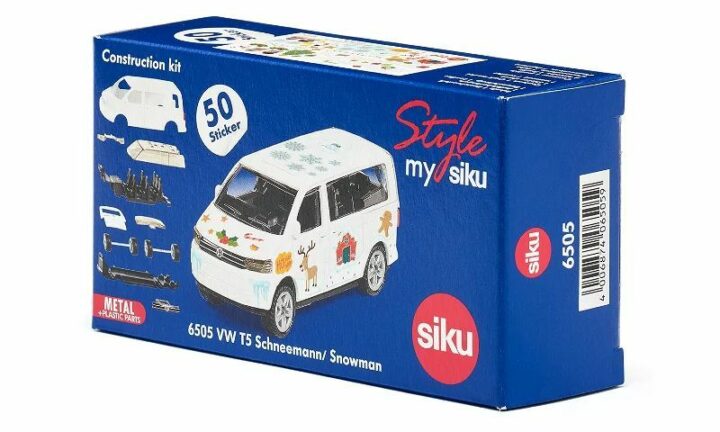 Style my siku Bausatz VW T5 Schneemann – Bild 4