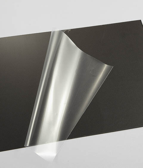 Lexan Platte Kohlefaser Optik (203 x 305 x 0,8mm)