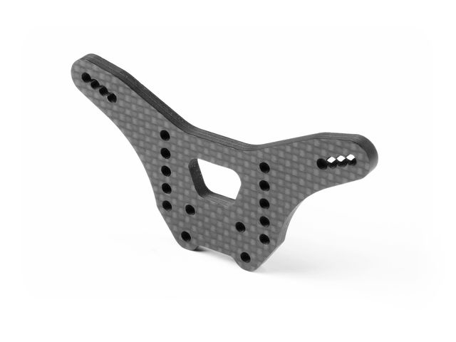 XB2'24 Stossdämpferbrücke CARBON hinten - NIEDRIG