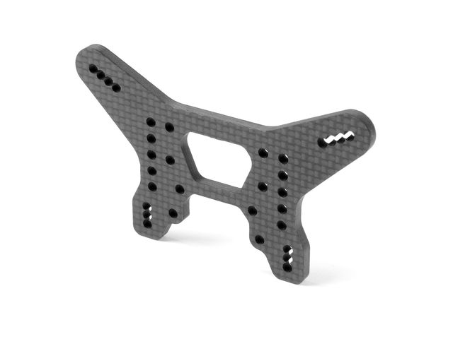 XB4'24 Stossdämpferbrücke CARBON hinten 3.5MM - NI