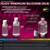 HUDY PREMIUM SILICONE OIL 550 cSt - 100ML HUDY 106356 – Bild 2