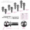 HUDY TITAN Kugelkopf D=4.9 / L=8 / S=3.5 / 2mm HEX (2)

 HUDY 990008 – Bild 2