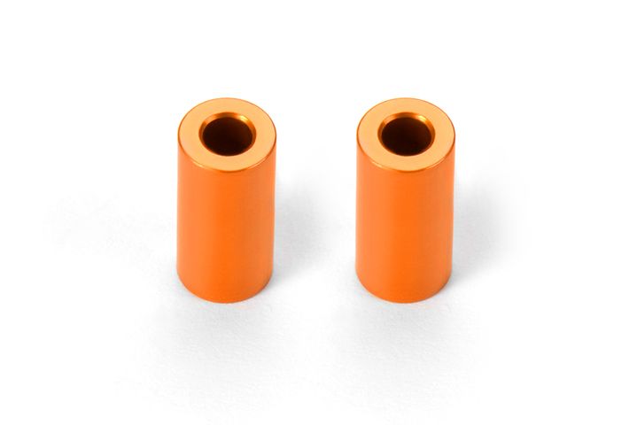 ALU Distanzscheiben 3x6x13MM - ORANGE (2)