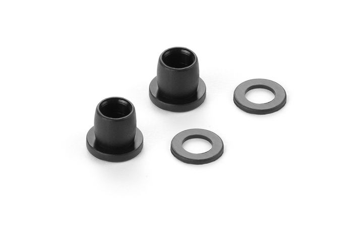 Kunststoffbüchsen und Scheiben (2+2)