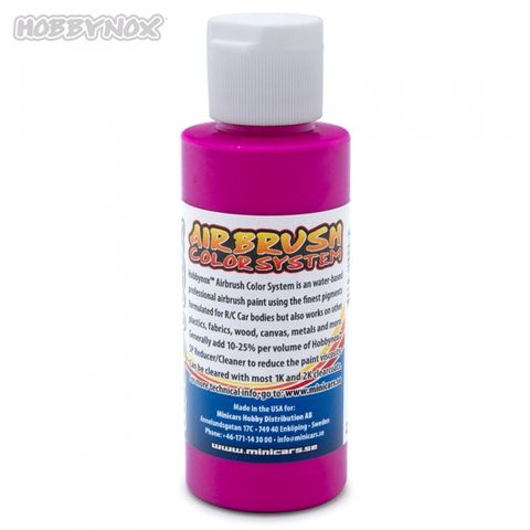 Hobbynox AIRBRUSH Farbe NEON RAZBERRY 60ML